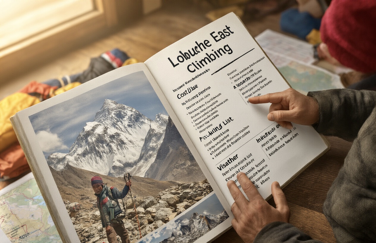 Lobuche East Climbing 7