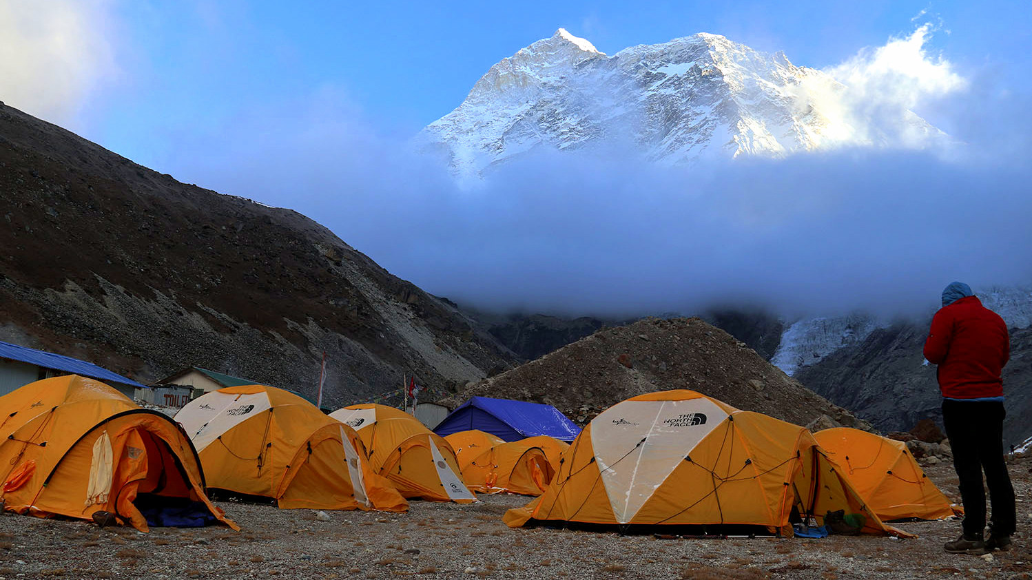 Makalu base camp