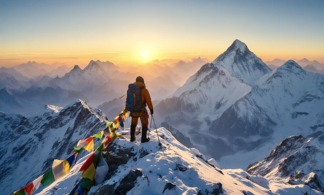 Lobuche East Climbing 8
