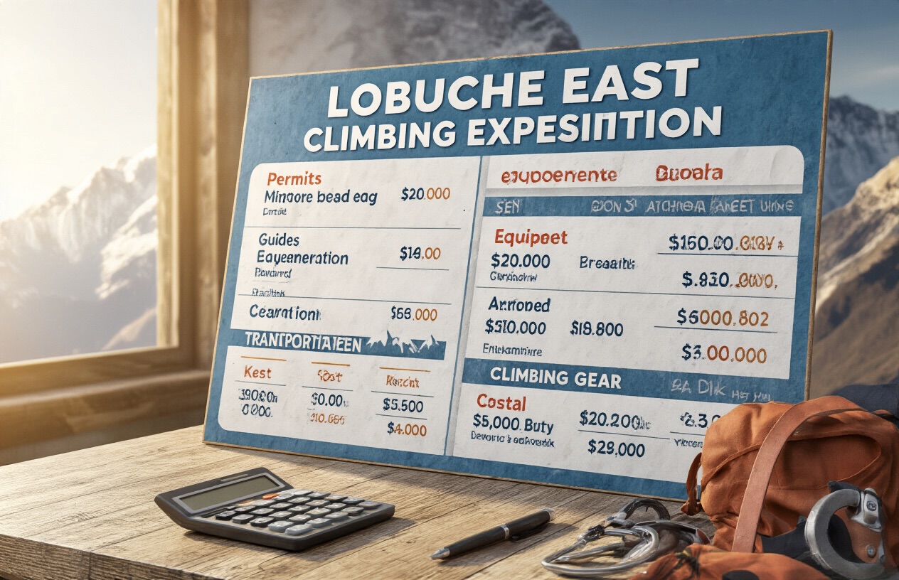 Lobuche East Climbing 2