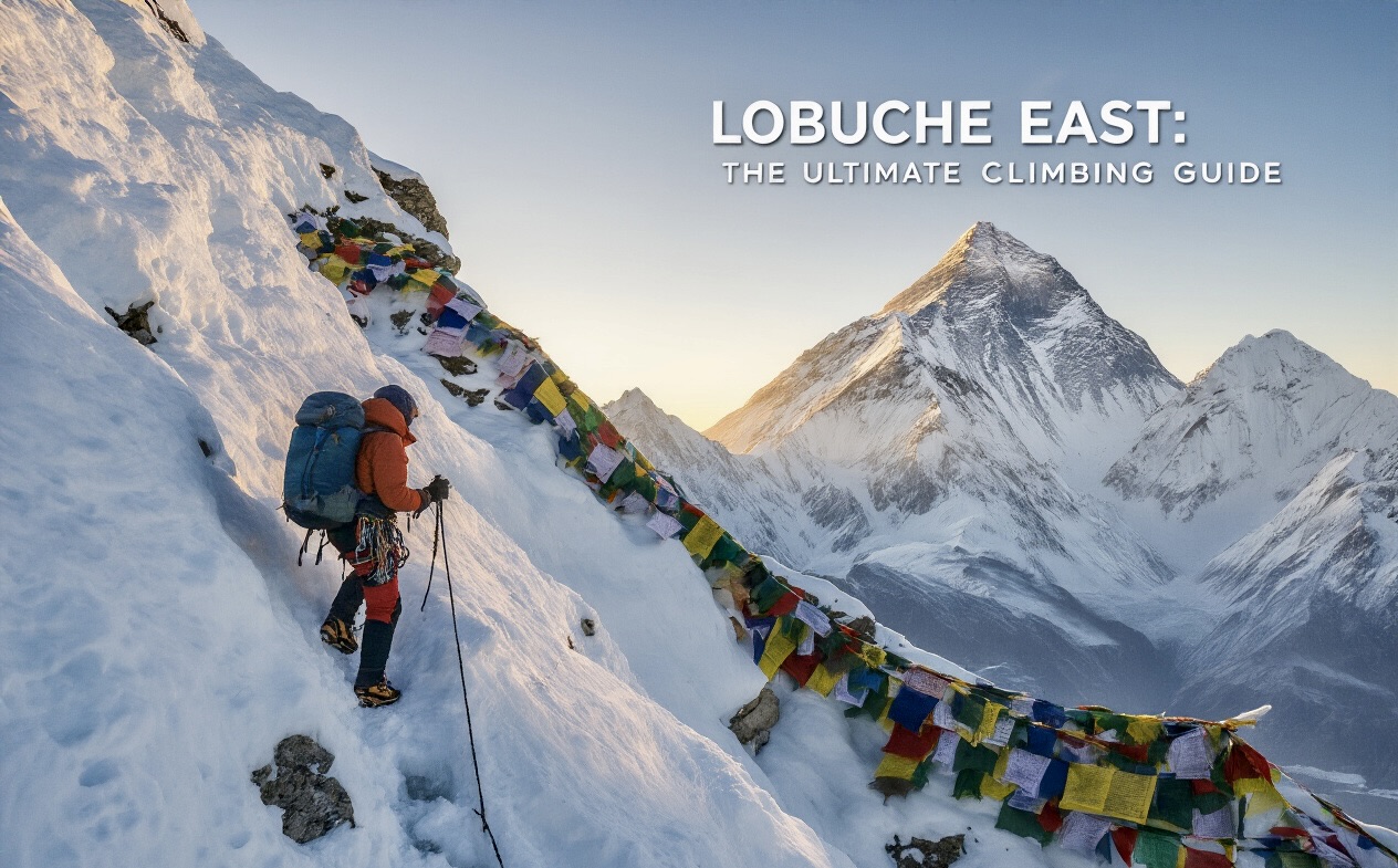 Lobuche East Climbing