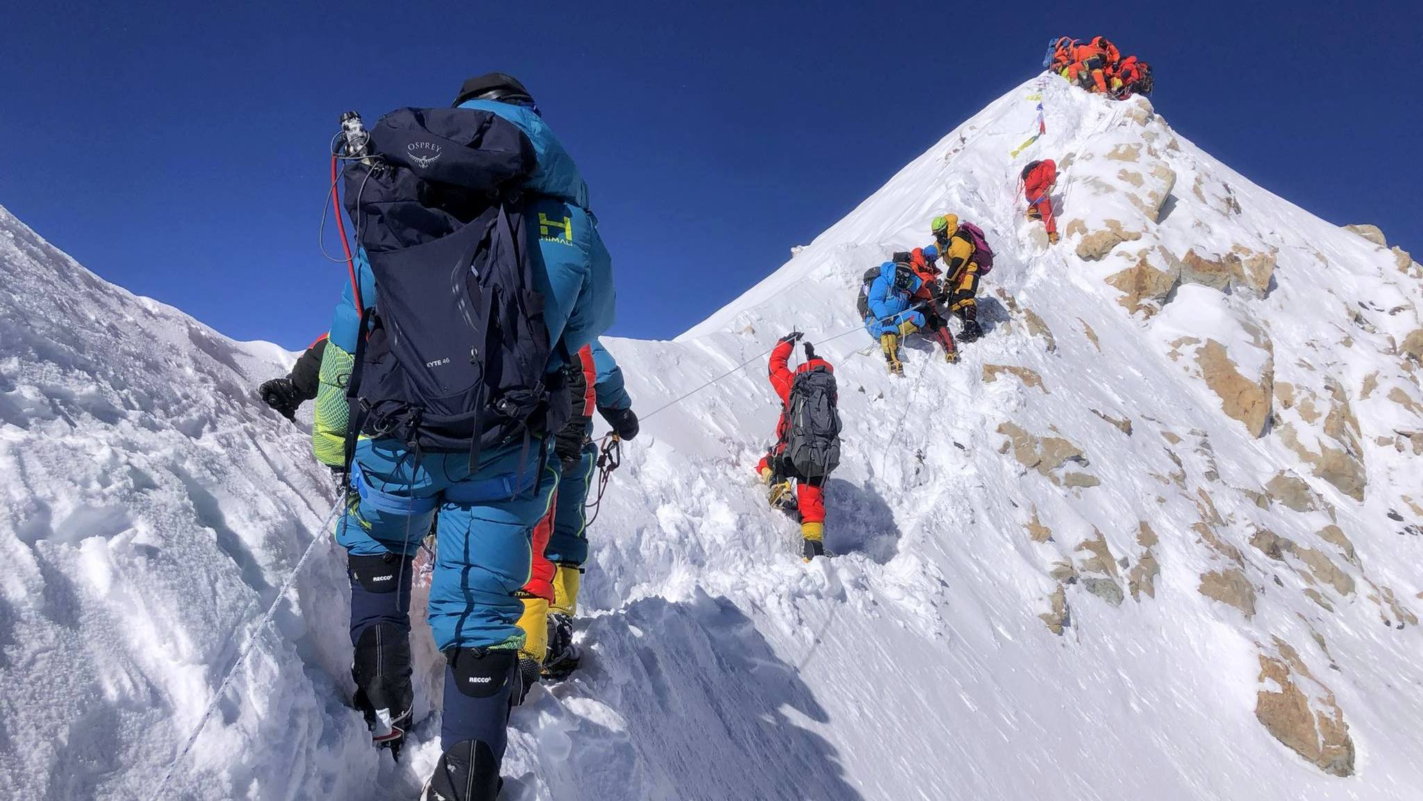 Makalu summit area