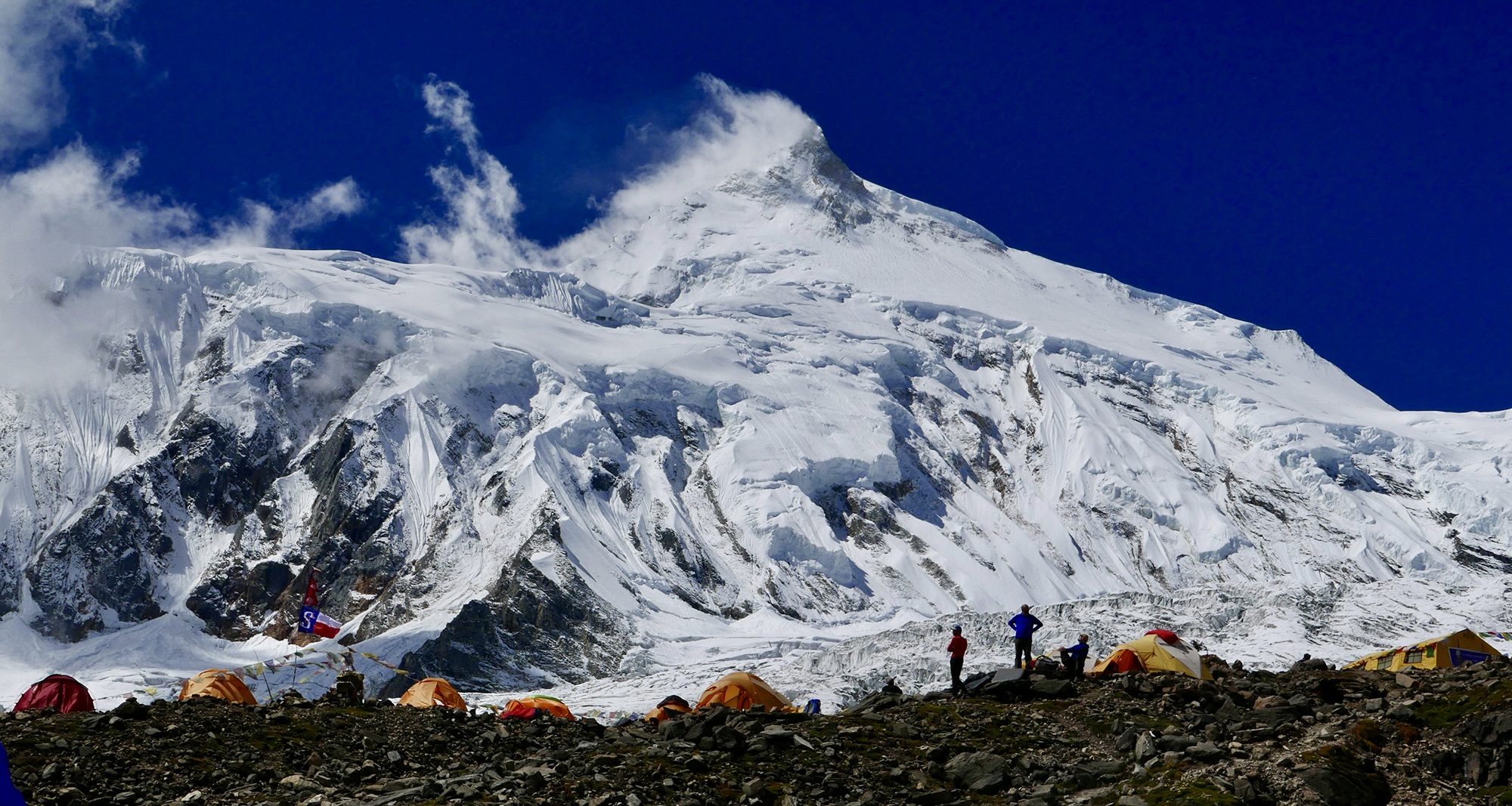 Manaslu From BC GC